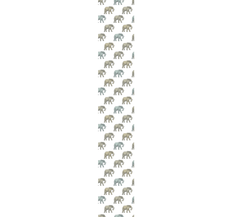 墙纸 大象 大象游行 - TenStickers