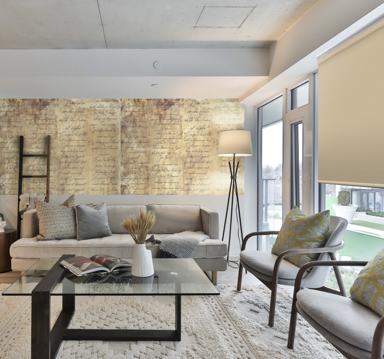 罗密欧与朱丽叶爱情诗刻字壁纸 - TenStickers