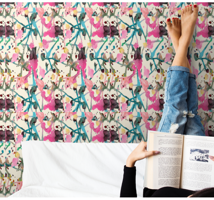 墙纸 性质 抽象植物学 - TenStickers