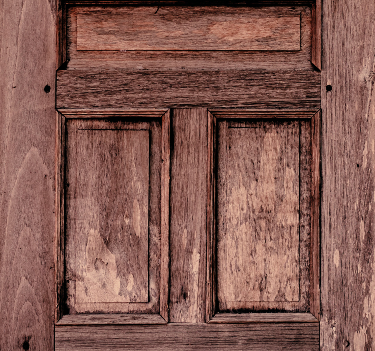 墙纸 砖墙纸 木纹面板质感 - TenStickers