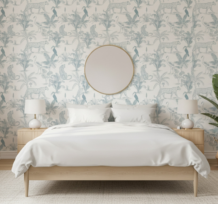 动物壁纸展现清新热带动物 - TenStickers