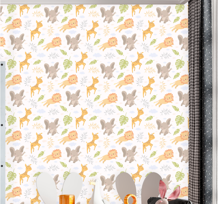 墙纸 动物壁纸 魅力动物群 - TenStickers