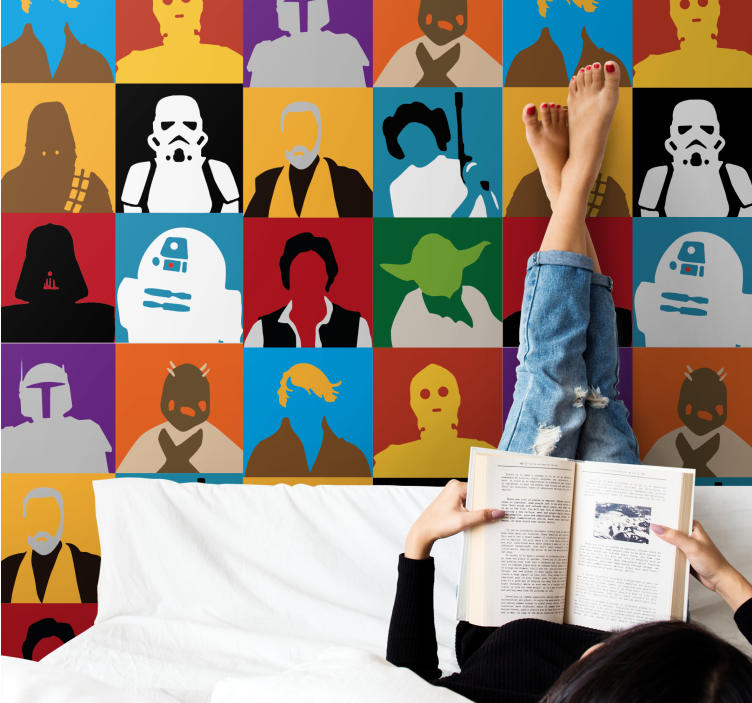 墙纸 艺术 标志性剪影 - TenStickers