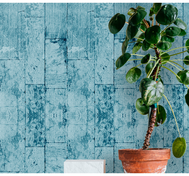 墙纸 砖墙纸 纹理砖错觉 - TenStickers