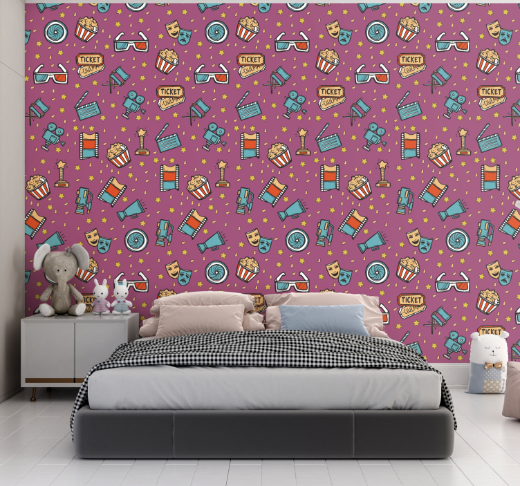 墙纸 圣诞 电影般的活力 - TenStickers