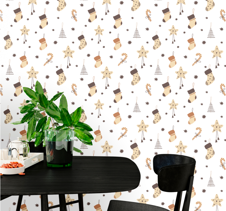 墙纸 圣诞 节日图像 - TenStickers