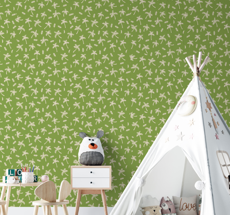 墙纸 树叶 花卉绿植 - TenStickers