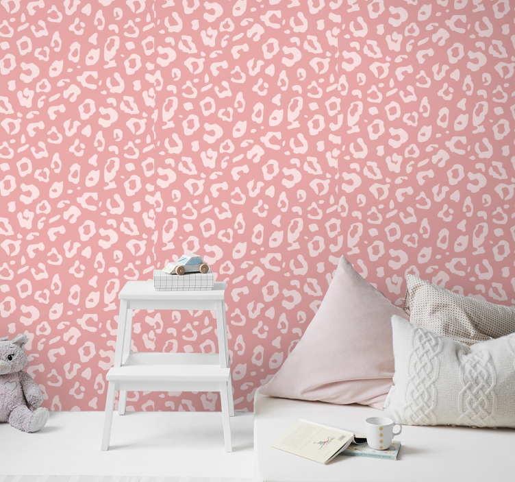 墙纸 豹 抽象动物图案 - TenStickers