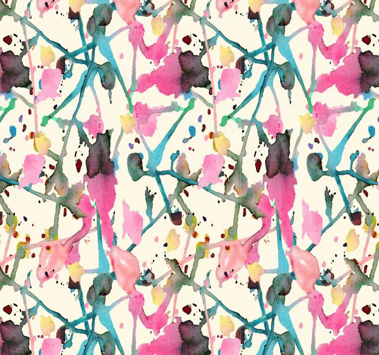 墙纸 性质 抽象植物学 - TenStickers