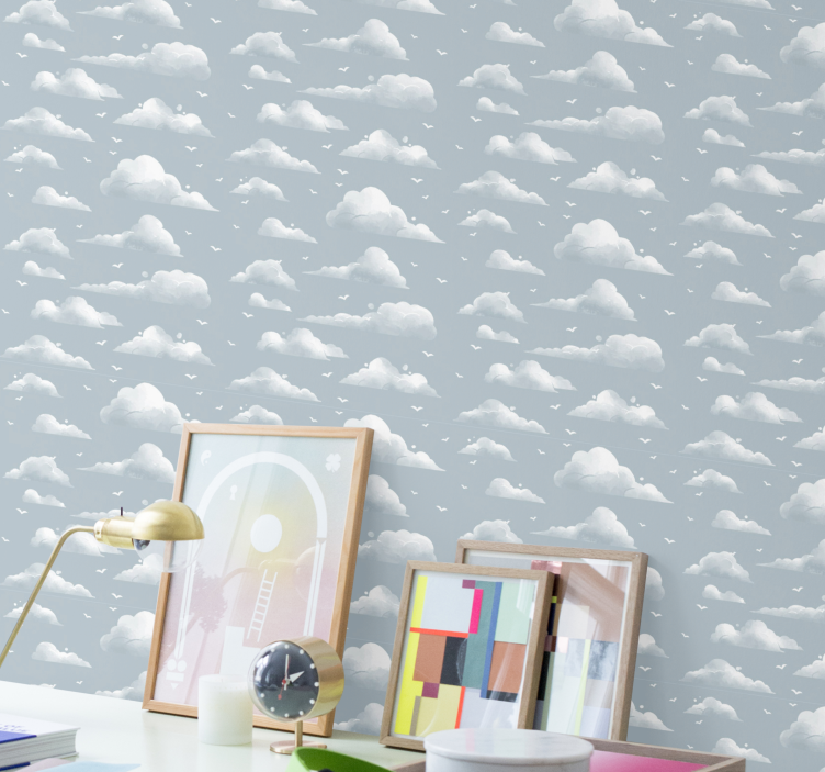 墙纸 性质 多云 - TenStickers