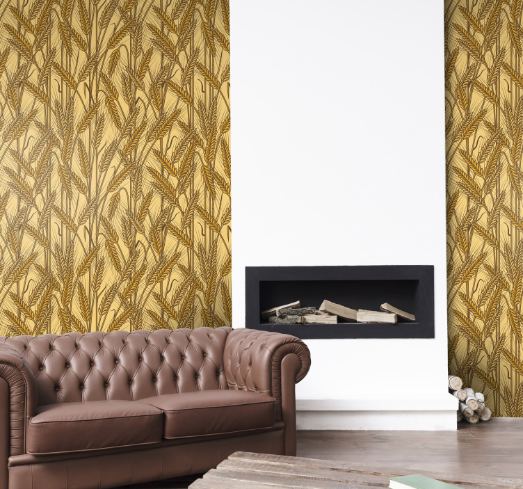 墙纸性质符合小麦标准 - TenStickers