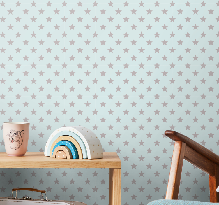 墙纸 星星 星形图案 - TenStickers
