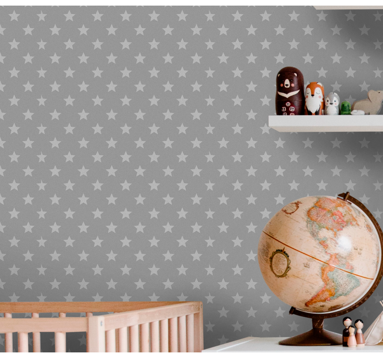 墙纸 星星 星形图案简单 - TenStickers