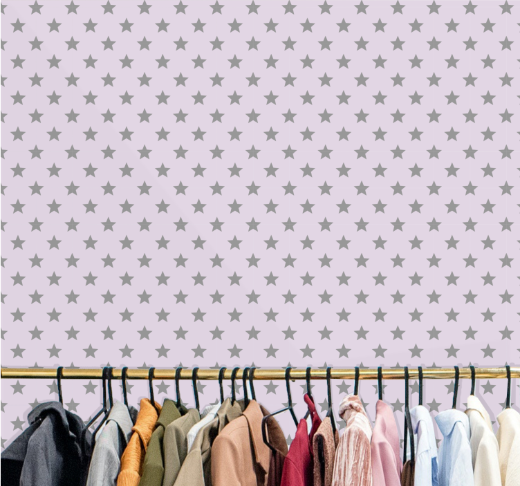 墙纸 星星 星空图案 - TenStickers
