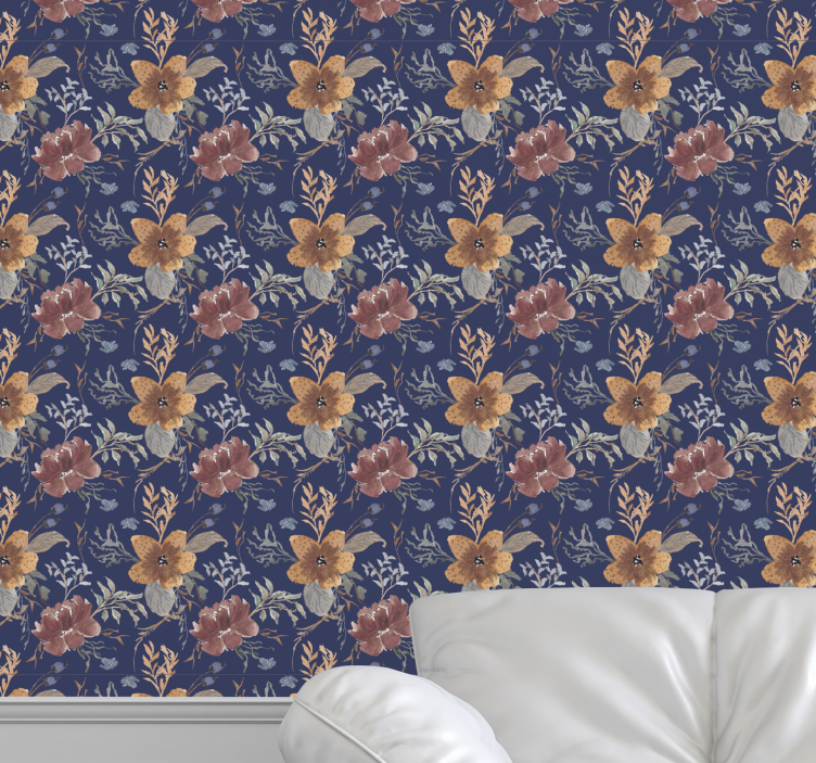 墙纸 花卉观赏 植物优雅 - TenStickers