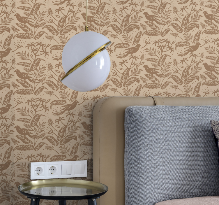 墙纸 花卉观赏 植物魔法 - TenStickers