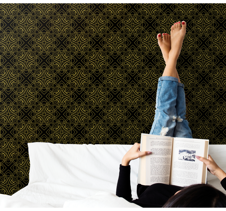 其他装饰壁纸 复杂的几何图案 - TenStickers