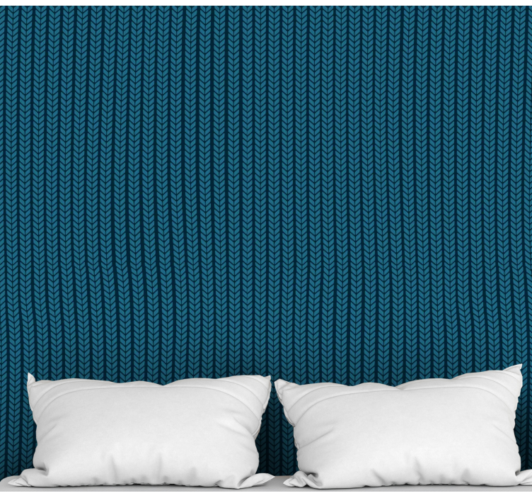 墙纸 方形墙纸 编织优雅 - TenStickers